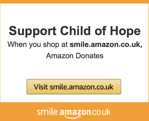 AmazonSmile donates to Child of Hope